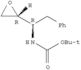 Carbamic acid,[(1R)-1-(2R)-oxiranyl-2-phenylethyl]-, 1,1-dimethylethyl ester, rel- (9CI)
