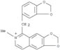 1,3-Dioxolo[4,5-g]isoquinolinium,5-(1,3-benzodioxol-5-ylmethyl)-6-methyl-