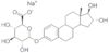 β-D-Glucopyranosiduronic acid, (16α,17β)-16,17-dihydroxyestra-1,3,5(10)-trien-3-yl, sodium salt (1…