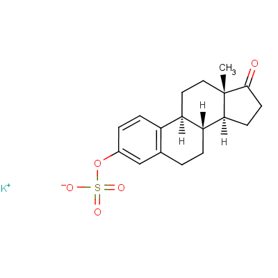 Estra-1,3,5(10)-trien-17-one, 3-(sulfooxy)-, potassium salt (1:1)