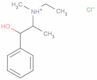 Benzenemethanol, α-[1-(ethylmethylamino)ethyl]-, hydrochloride, [R-(R*,S*)]-