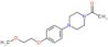 1-[4-[4-(2-Methoxyethoxy)phenyl]-1-piperazinyl]ethanone