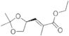 (2E)-3-[(4S)-2,2-DiMethyl-1,3-dioxolan-4-yl]-2-Methyl-2-propenoic acid ethyl ester