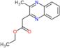 ethyl (3-methylquinoxalin-2-yl)acetate