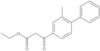 Ethyl 2-methyl-β-oxo[1,1′-biphenyl]-4-propanoate