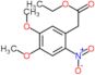 ethyl (4,5-dimethoxy-2-nitrophenyl)acetate