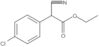 Ethyl 4-chloro-α-cyanobenzeneacetate