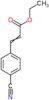 ethyl 3-(4-cyanophenyl)prop-2-enoate