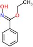ethyl N-hydroxybenzenecarboximidoate