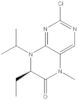 (7R)-2-Chloro-7-ethyl-7,8-dihydro-5-methyl-8-(1-methylethyl)-6(5H)-pteridinone