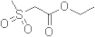 Acetic acid, 2-(methylsulfonyl)-, ethyl ester