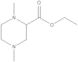 ethyl 1,4-dimethylpiperazine-2-carboxylate