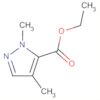 1H-Pyrazole-5-carboxylic acid, 1,4-dimethyl-, ethyl ester