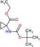 ethyl 1-[(tert-butoxycarbonyl)amino]cyclopropanecarboxylate