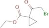 Cyclopropanecarboxylic acid, 1-(2-bromoacetyl)-, ethyl ester