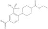 Ethyl 1-[2-(methylsulfonyl)-4-nitrophenyl]-4-piperidinecarboxylate