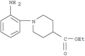 4-Piperidinecarboxylicacid, 1-(2-aminophenyl)-, ethyl ester