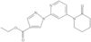 Ethyl 1-[4-(2-oxo-1-piperidinyl)-2-pyridinyl]-1H-pyrazole-4-carboxylate