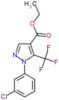 ethyl 1-(3-chlorophenyl)-5-(trifluoromethyl)-1H-pyrazole-4-carboxylate