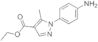 ethyl 1-(4-aminophenyl)-5-methyl-1H-pyrazole-4-carboxylate