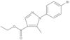 Ethyl 1-(4-bromophenyl)-5-methyl-1H-pyrazole-4-carboxylate