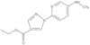 1H-Pyrazole-4-carboxylic acid, 1-[5-(methylamino)-2-pyridinyl]-, ethyl ester