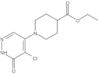 Ethyl 1-(5-chloro-1,6-dihydro-6-oxo-4-pyridazinyl)-4-piperidinecarboxylate