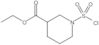 Ethyl 1-(chlorosulfonyl)-3-piperidinecarboxylate