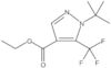 Ethyl 1-(1,1-dimethylethyl)-5-(trifluoromethyl)-1H-pyrazole-4-carboxylate