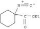 Cyclohexanecarboxylicacid, 1-isocyano-, ethyl ester