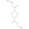 4-Piperidinecarboxylic acid, 1-[(methylamino)acetyl]-, ethyl ester