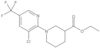 Ethyl 1-[3-chloro-5-(trifluoromethyl)-2-pyridinyl]-3-piperidinecarboxylate