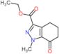 ethyl 1-methyl-7-oxo-5,6-dihydro-4H-indazole-3-carboxylate