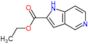 1H-Pyrrolo[3,2-c]pyridine-2-carboxylic acid, ethyl ester