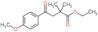 ethyl 4-(4-methoxyphenyl)-2,2-dimethyl-4-oxo-butanoate