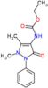 ethyl (1,5-dimethyl-3-oxo-2-phenyl-2,3-dihydro-1H-pyrazol-4-yl)carbamate