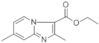 ethyl 2,7-dimethy-lH-imidazo[1,2-a]pyridine-3-carboxylate