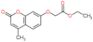 ethyl [(4-methyl-2-oxo-2H-chromen-7-yl)oxy]acetate