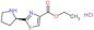 ethyl 2-[(2R)-pyrrolidin-2-yl]thiazole-4-carboxylate hydrochloride