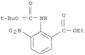 Benzoicacid, 2-[[(1,1-dimethylethoxy)carbonyl]amino]-3-nitro-, ethyl ester