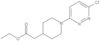 Ethyl 1-(6-chloro-3-pyridazinyl)-4-piperidineacetate
