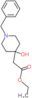 ethyl (1-benzyl-4-hydroxypiperidin-4-yl)acetate