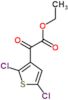 ethyl (2,5-dichlorothiophen-3-yl)(oxo)acetate