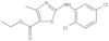 Ethyl 2-[(2,5-dichlorophenyl)amino]-4-methyl-5-thiazolecarboxylate