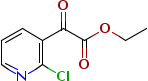 Ethyl 2-chloro-α-oxo-3-pyridineacetate