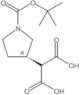 2-[(3R)-1-[(1,1-Dimethylethoxy)carbonyl]-3-pyrrolidinyl]propanedioic acid