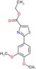 ethyl 2-(3,4-dimethoxyphenyl)-1,3-thiazole-4-carboxylate