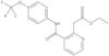 Ethyl 3-[[[4-(trifluoromethoxy)phenyl]amino]carbonyl]-2-pyridineacetate