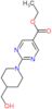 ethyl 2-[4-(hydroxymethyl)piperidin-1-yl]pyrimidine-5-carboxylate