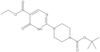 Ethyl 2-[4-[(1,1-dimethylethoxy)carbonyl]-1-piperazinyl]-1,6-dihydro-6-oxo-5-pyrimidinecarboxylate